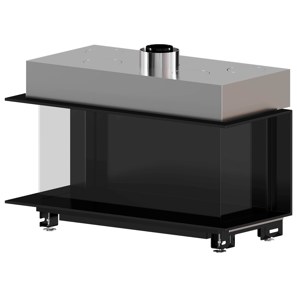 Metalfire - Fireplace Avenue MF 800-40 GHE 3S 3D Model