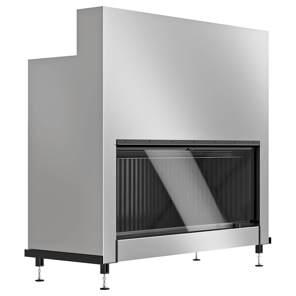 Metalfire - Fireplace Ultime C MF 1300-50 WHE 1S 3D Model