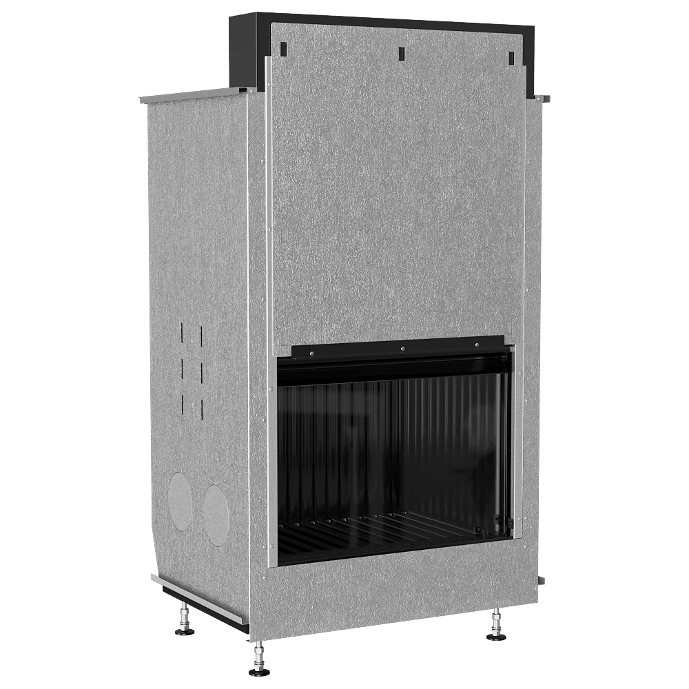 Metalfire - Fireplace Ultime D MF 600-50 WHE 1S 3D Model