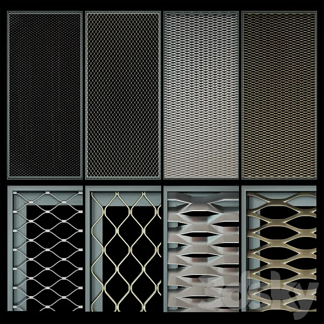 Metall panel 3DModel