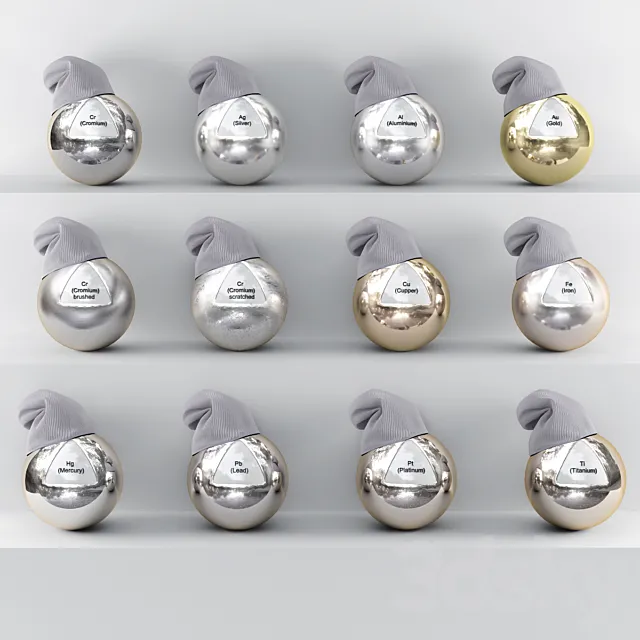 Metals 3DModel