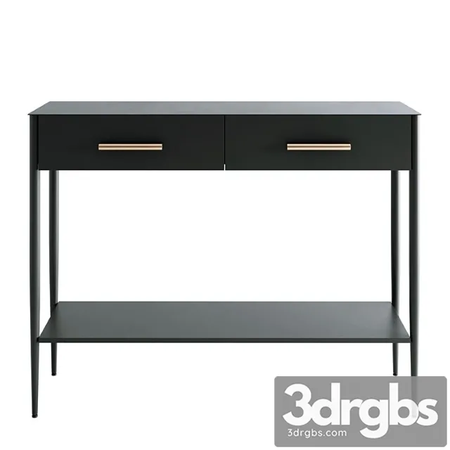 Metalwork console 2 3D Model Free