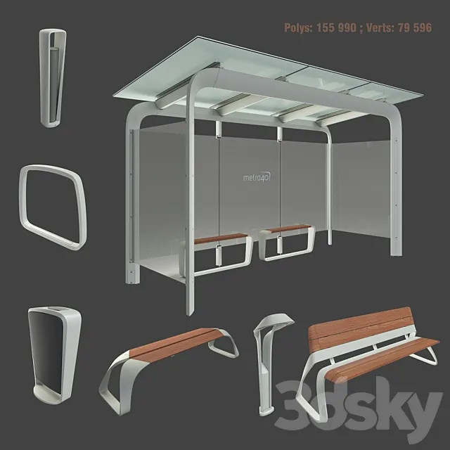Metro 40 3D Model
