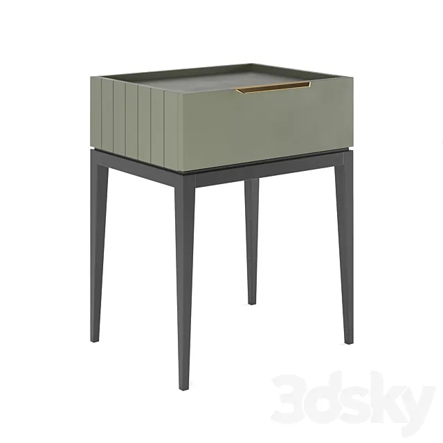 Metropolitan bedside table 3DModel