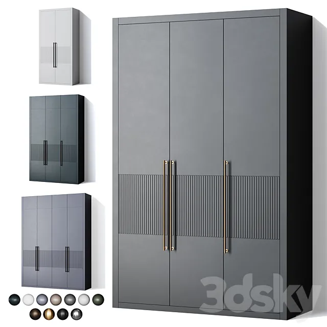 Metropolitan Cabinets by Dantone Home 01 3D Model