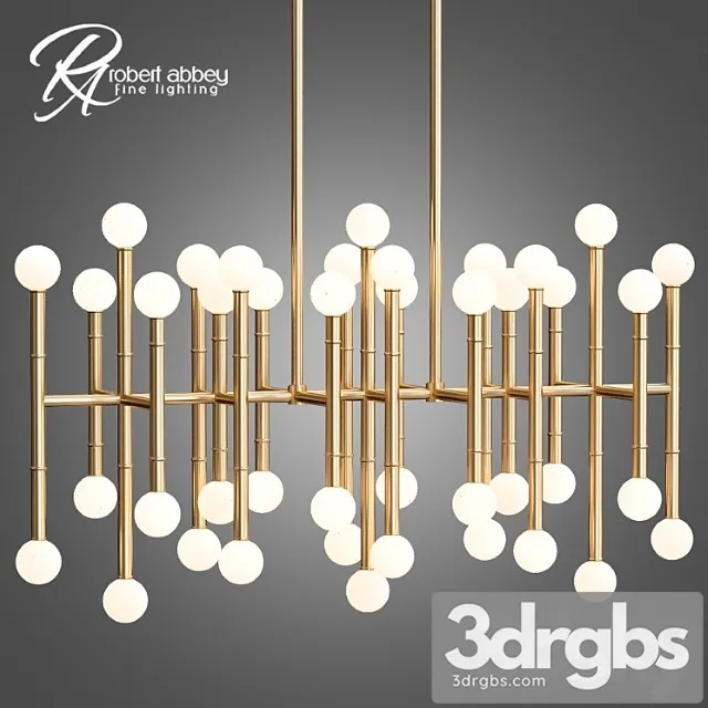 Meurice rectangle chandelier 3D Model Free