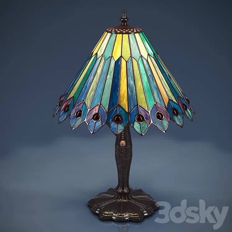 Meyda Tiffany Lamp 3D Model
