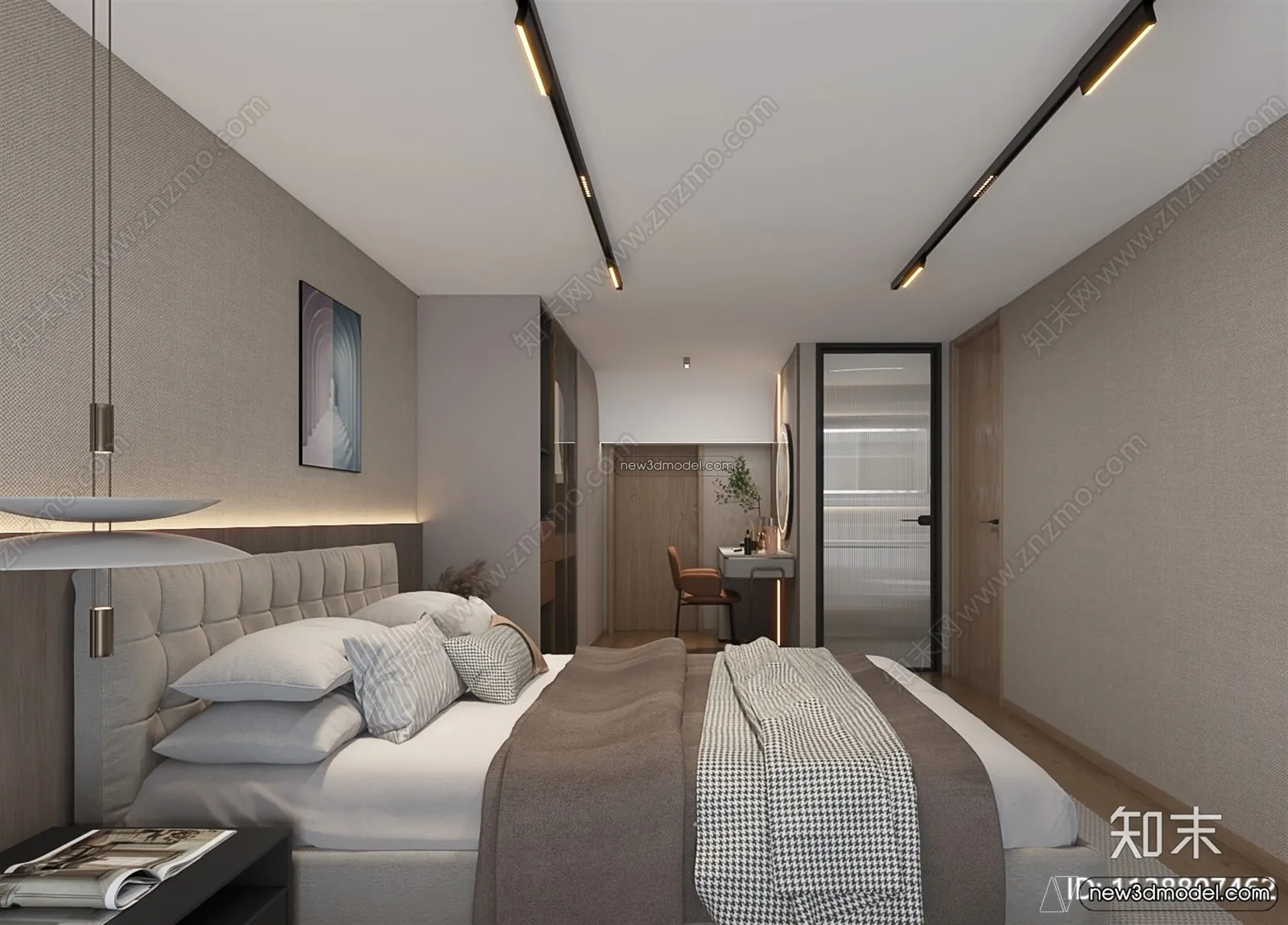 Mezzanine Floor - 3D Interior Scene - 3D Models - Modern Style - 002