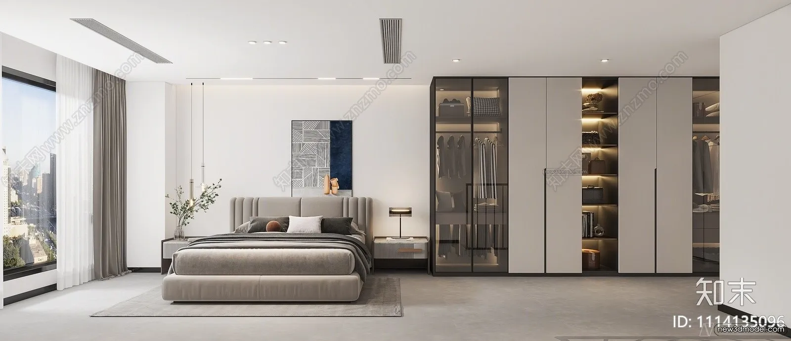 Mezzanine Floor - 3D Interior Scene - 3D Models - Modern Style - 106