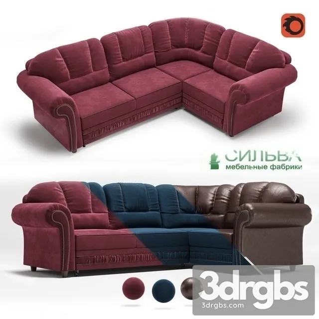 MF Silva Sofia Sofa 3D Model Free