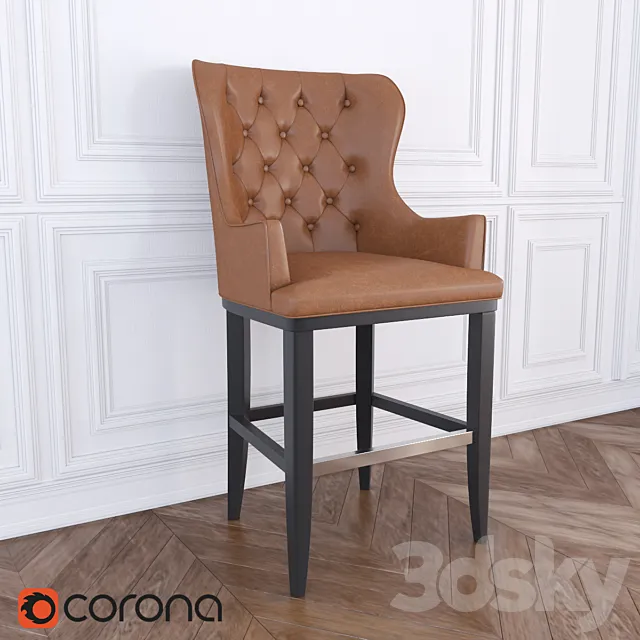 MHLIVING-Diamond bar chair 3D Model