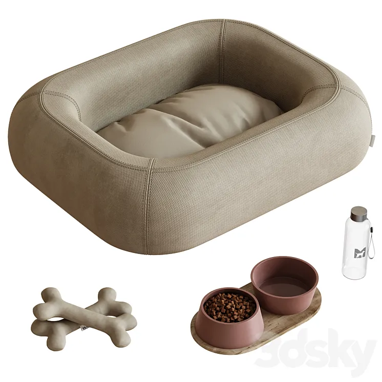 Miacara dog accessories 3D Model Free