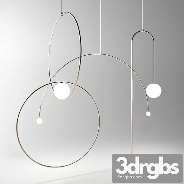 Michael anastassiades ceiling lights 3D Model Download