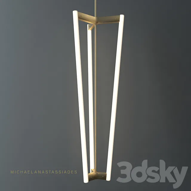Michael Anastassiades Tube chandelier 3DModel
