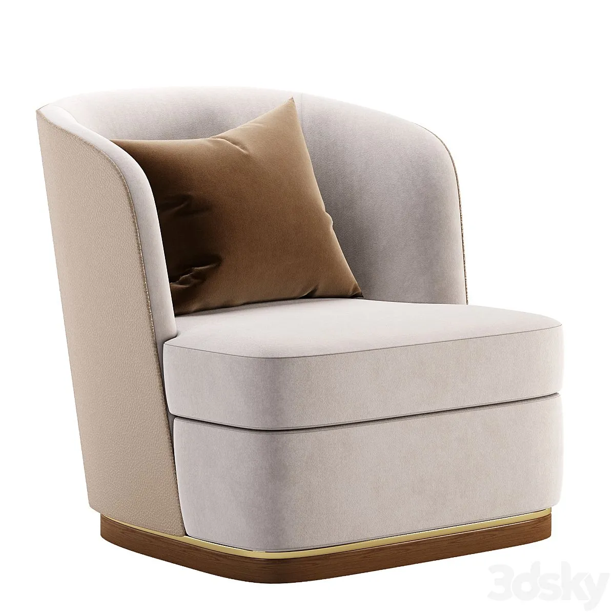 Michal armchair 3D Model