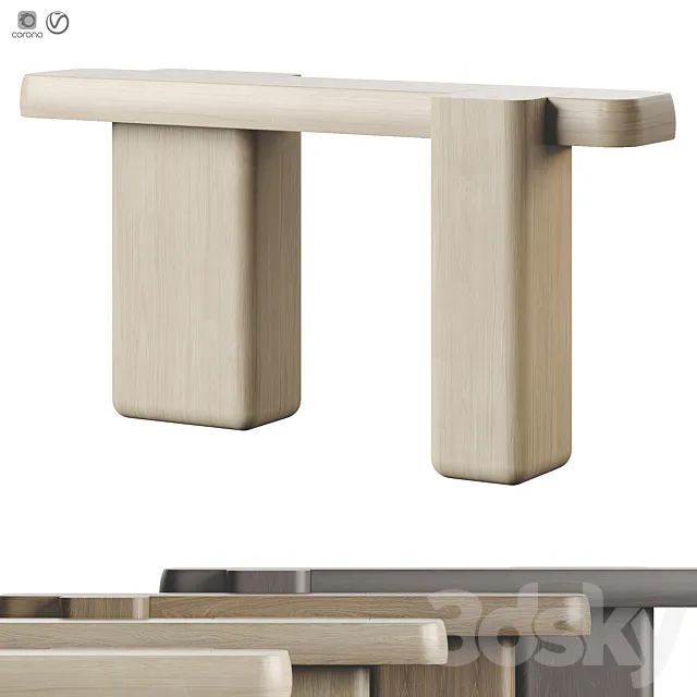 Michel Amar Puzzle Console Table 3DModel