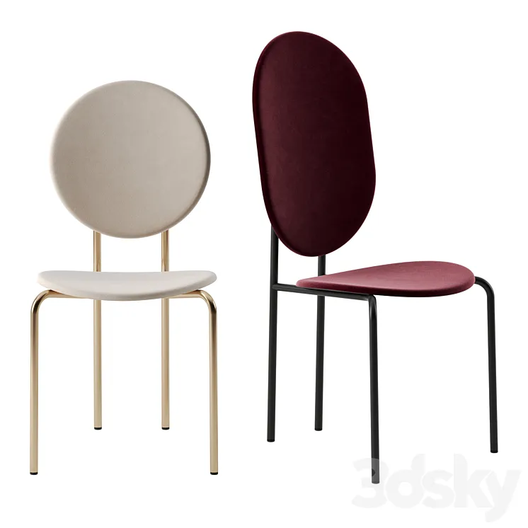 Michelle Chair by SP01 3D Model Free