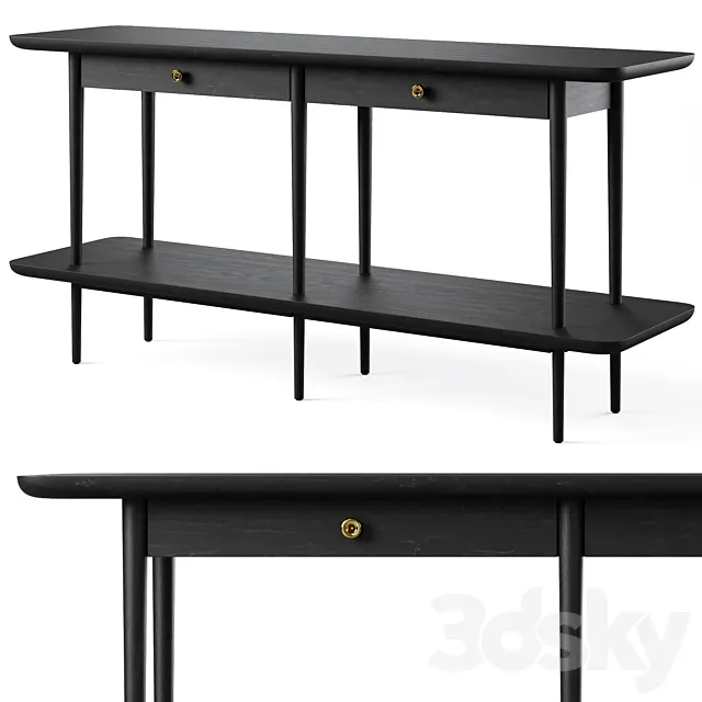 Mickell Storage Console Table by Crate and Barrel Free Download