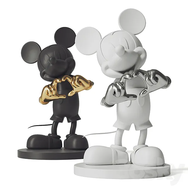 Mickey Mouse 3D Model