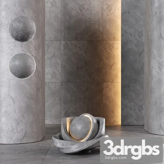 Microcement Self Leveling Floor 01 3D Model Free