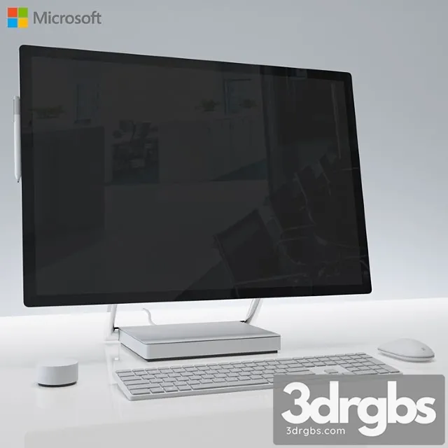 Microsoft Surface Studio 2 3D Model Free