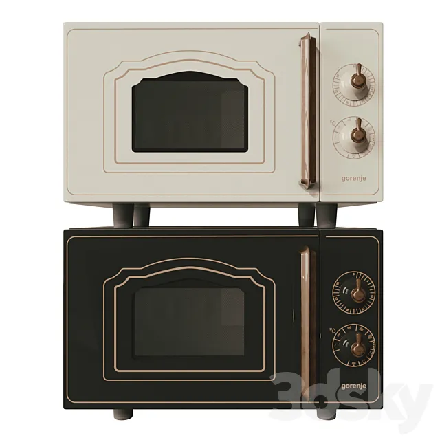 Microwave Gorenje Classico 3DModel