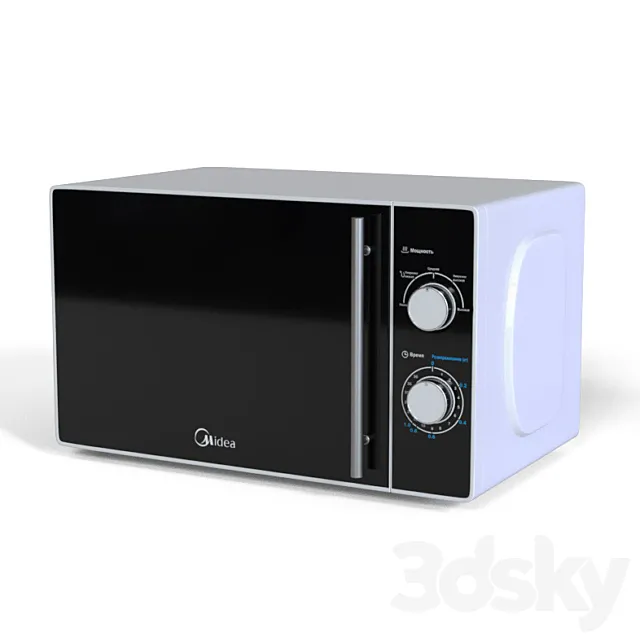 Microwave Midea 3D Model