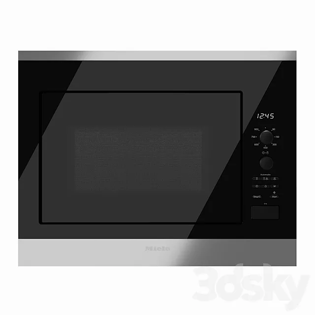 Microwave Oven Miele M 6040 SC 3D Model