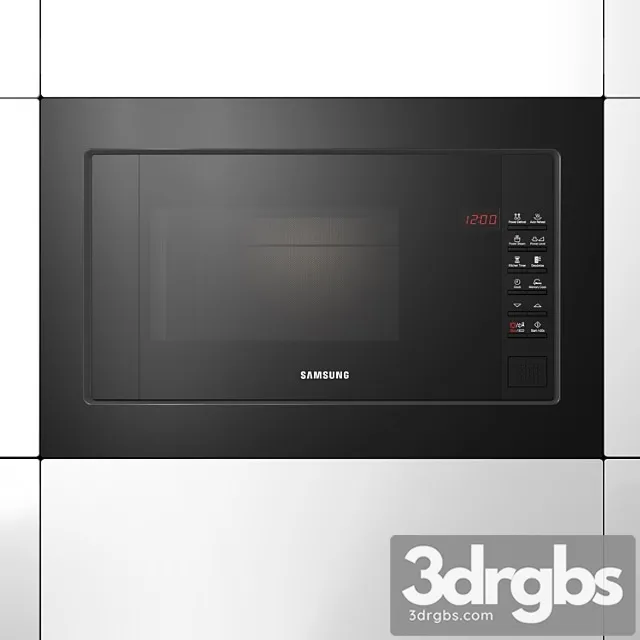 Microwave Samsung FW77SR B 3D Model Free