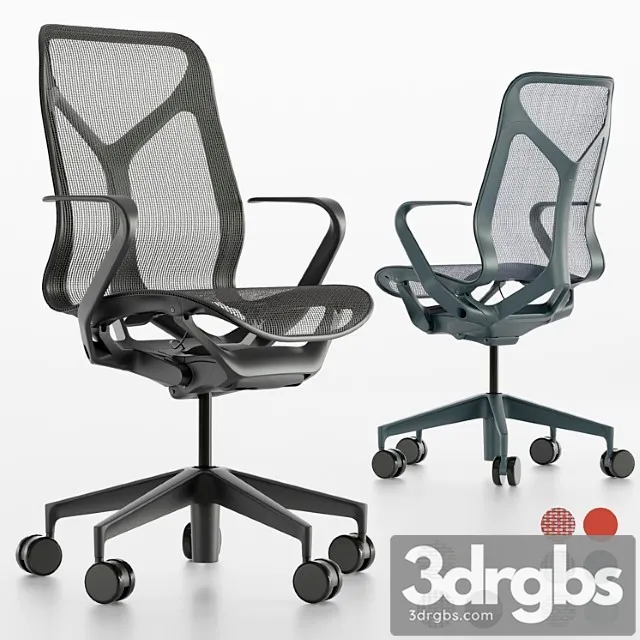 Mid-back cosm chair by herman miller 2 Free Download