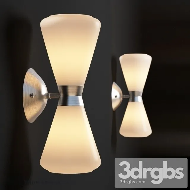 Mid Century Modern Wall Sconce 3D Model Free