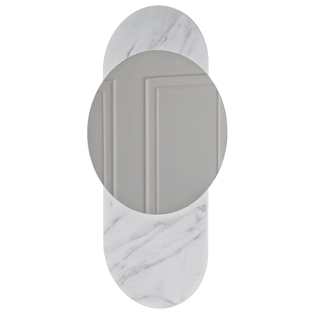 Mideon - Mirror Rock White Marble 3D Model