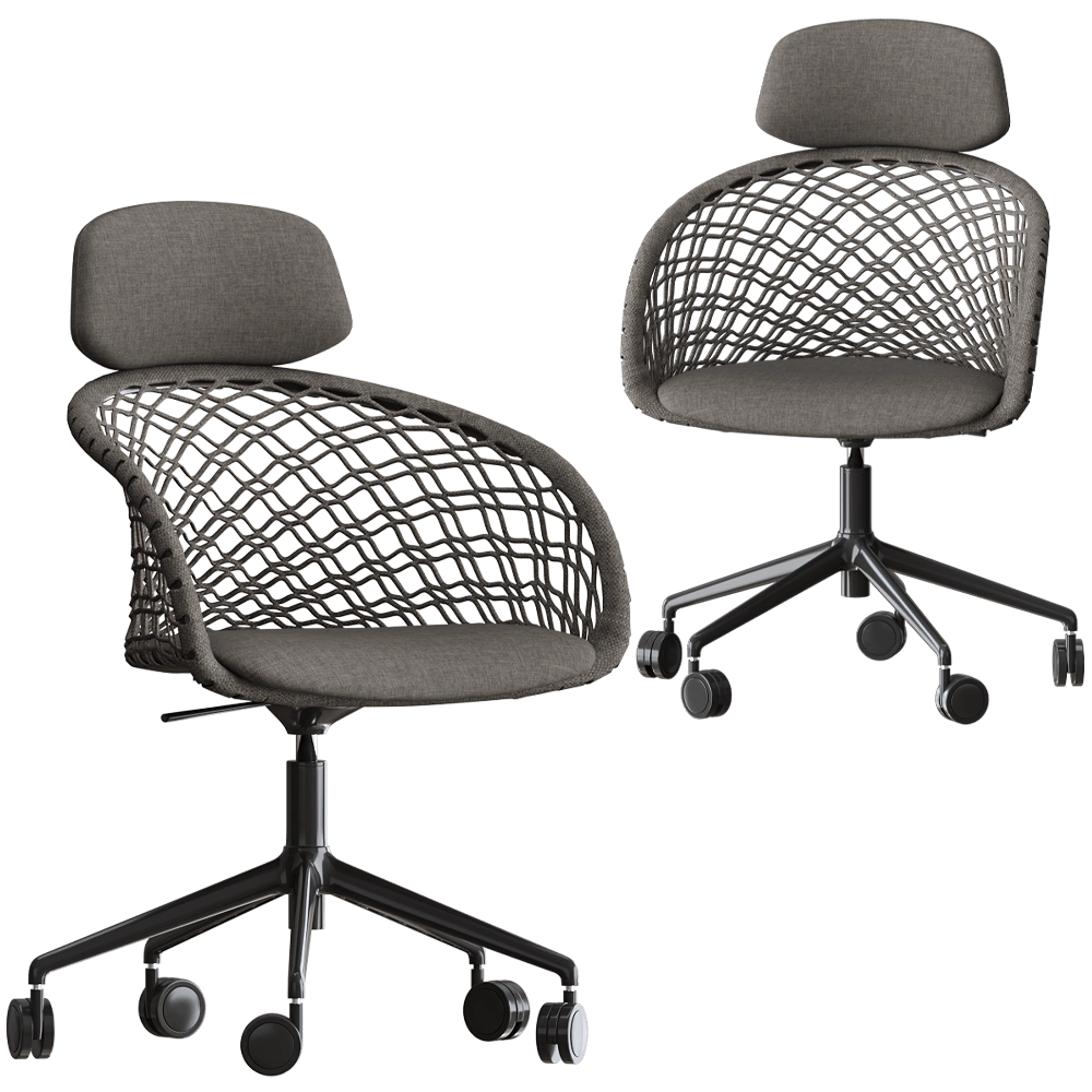 MIDJ  - Chair P47 DPA TS-CU 3D Model