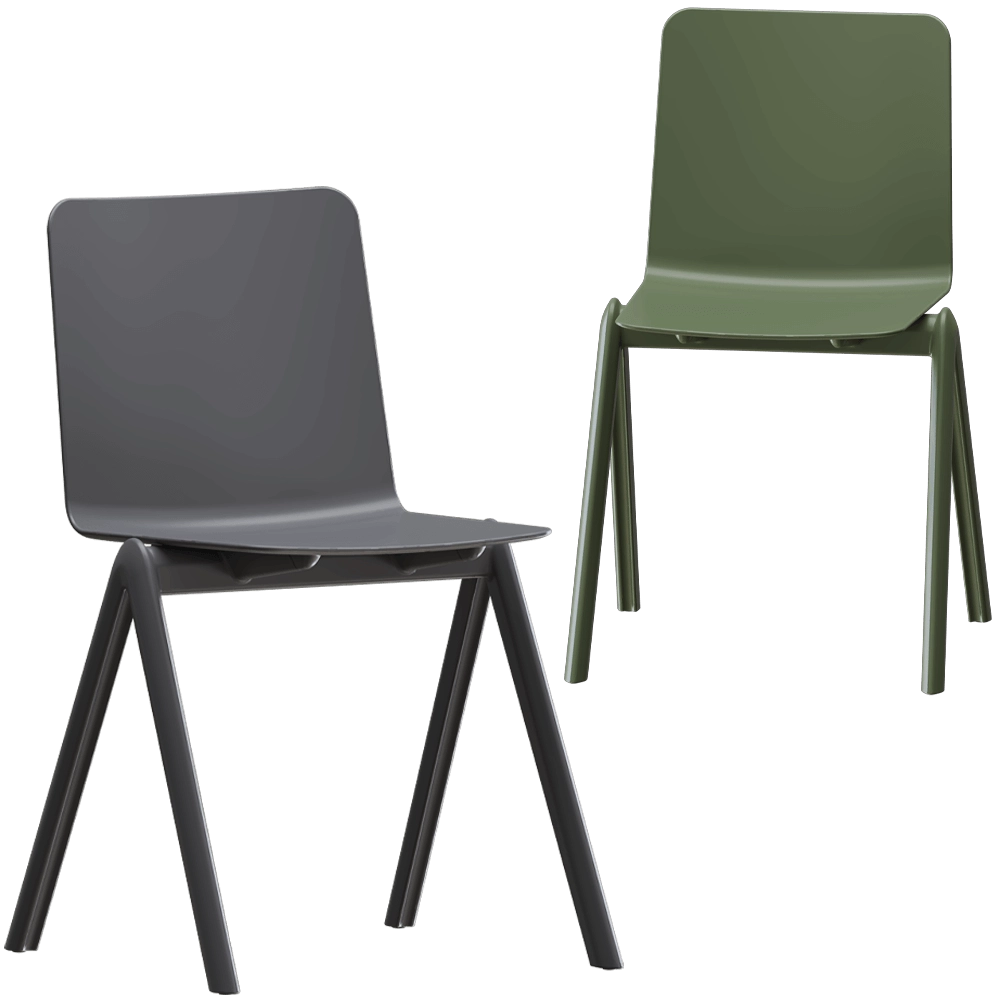 MIDJ  - Chair Stack S PP 3D Model