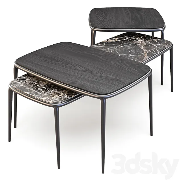 Midj: Lea - Coffee Tables 3DModel