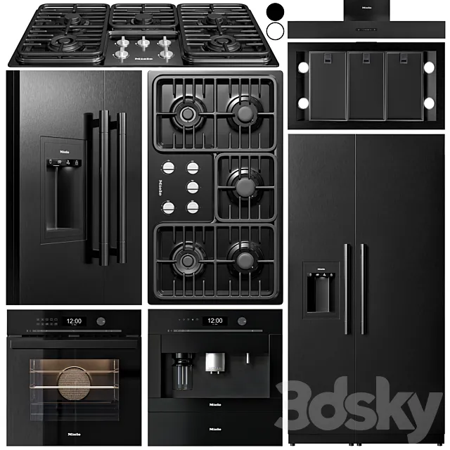 miele appliance collection 2 3DModel