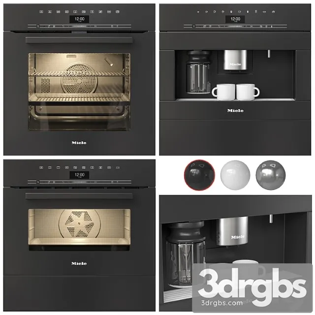Miele Appliances 01 3D Model Free
