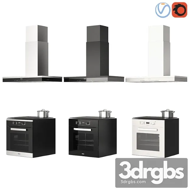 Miele Appliances 1 3D Model Free