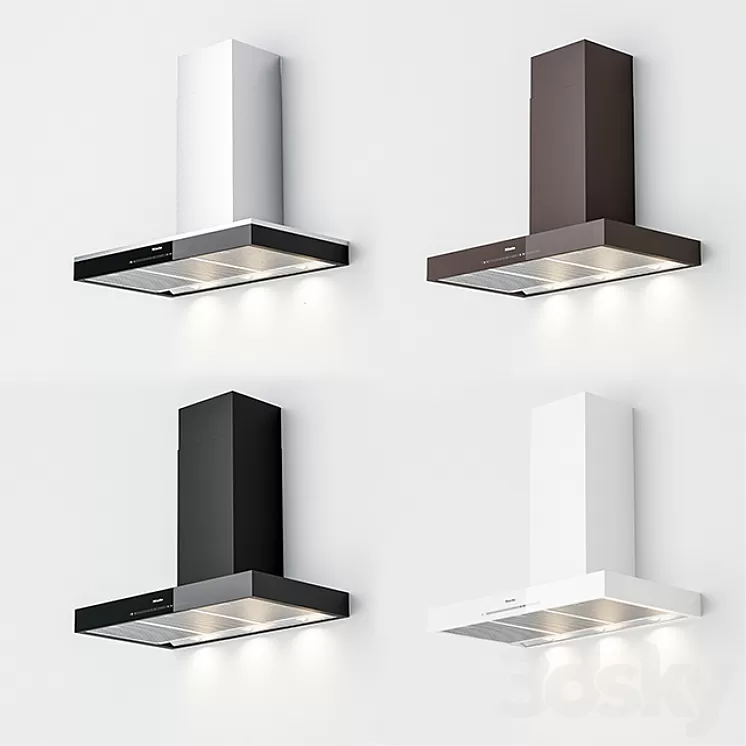 Miele DA 6690 W 3D Model