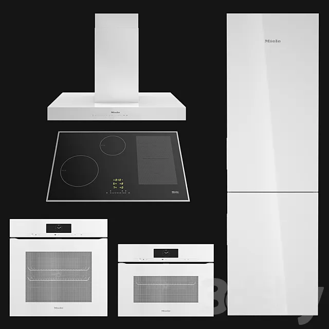MIELE Household appliances collection 15 3D Model