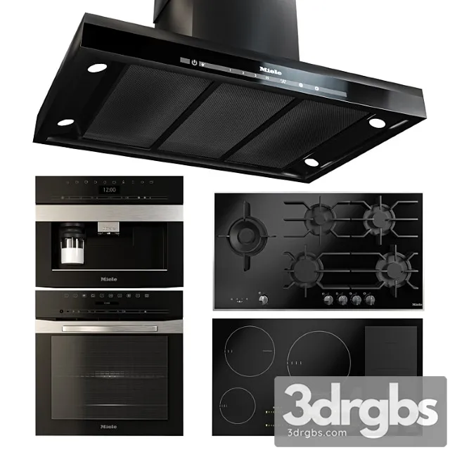 Miele Kitchen Appliances 2 1 3D Model Free