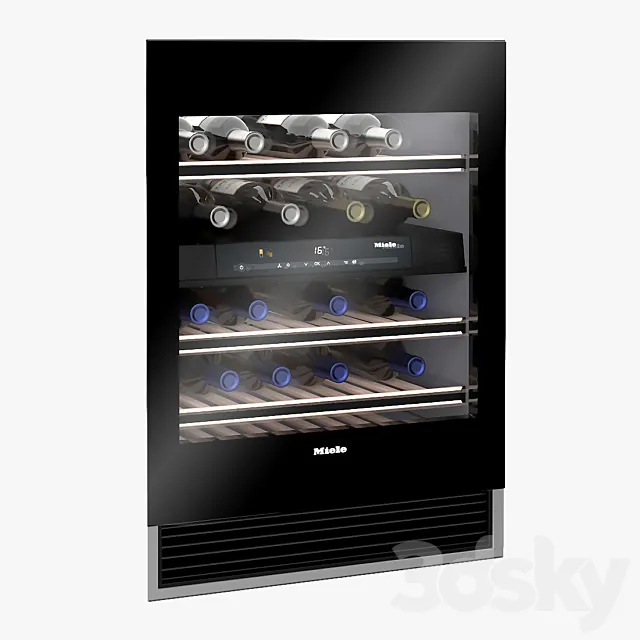 Miele KWT 6322 UG Built-under wine conditioning unit 3DModel