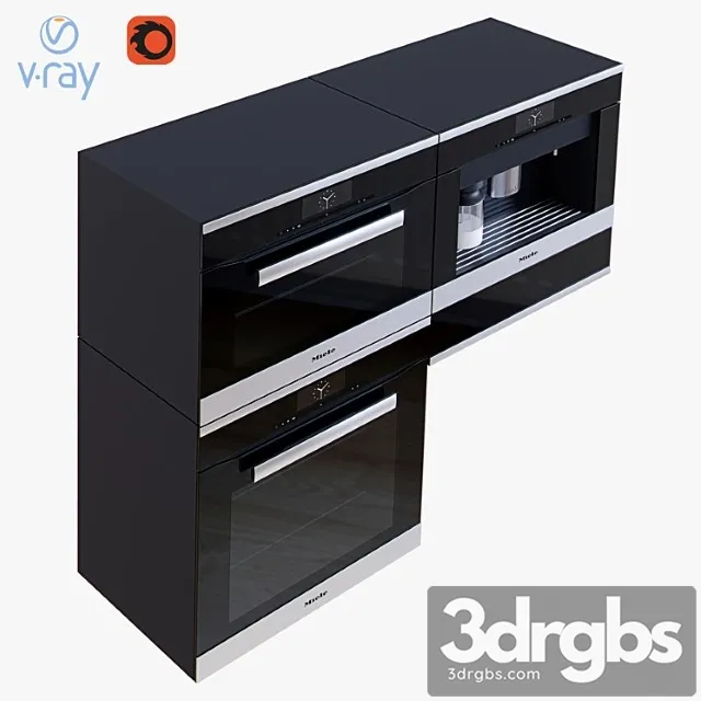 Miele Set 3D Model Free