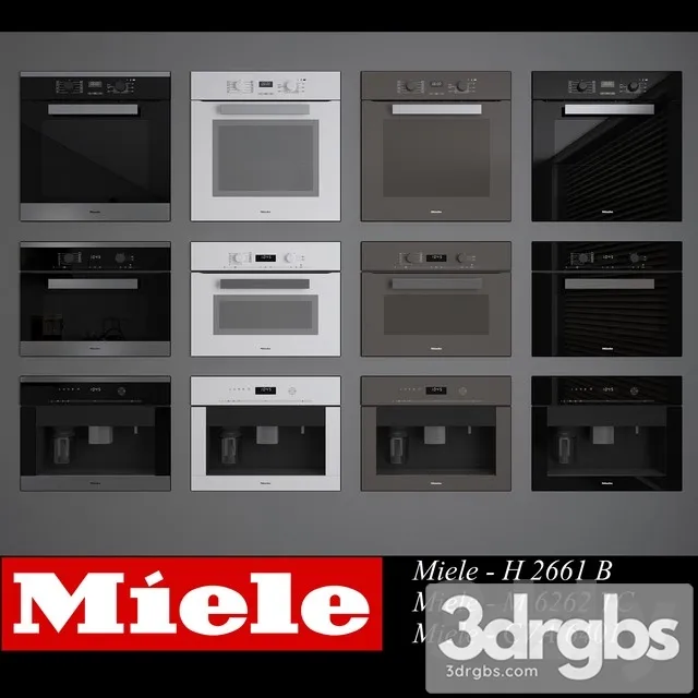 Miele Technology Set 3D Model Free