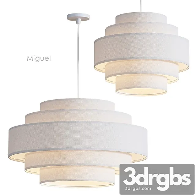 Miguel Pendant Lamp Ellos Home 3D Model Free
