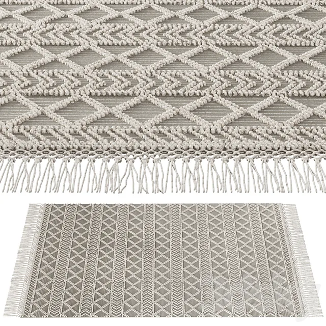 MiiiM Woven Rug 02 3DModel