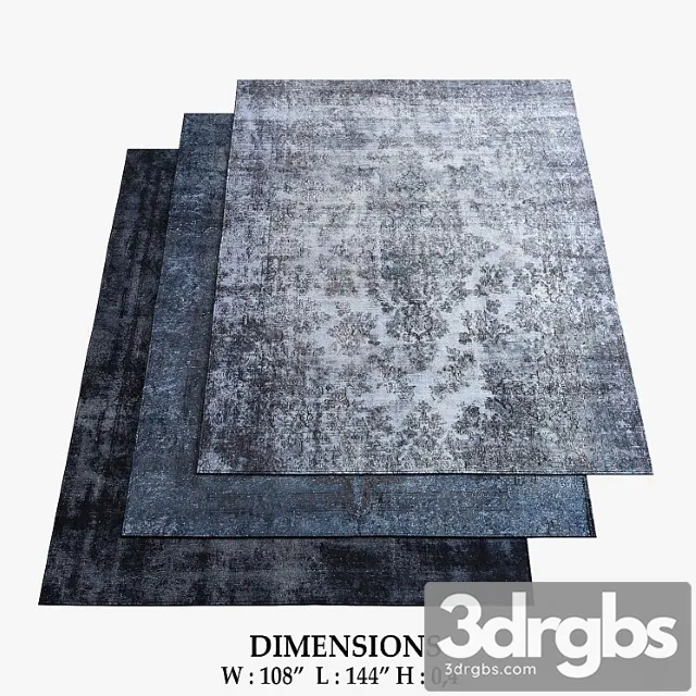 Miinu rugs 536 3D Model Free