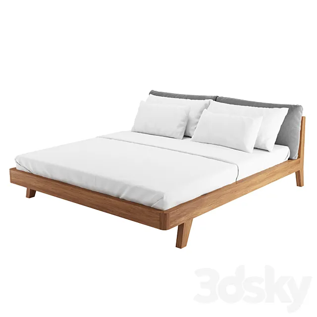 Mikkel bed 3D Model