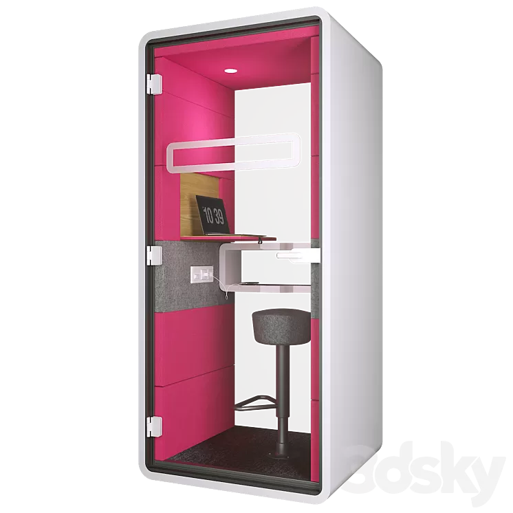 Mikomax Smart Office | HUSH PHONE 3D Model Free