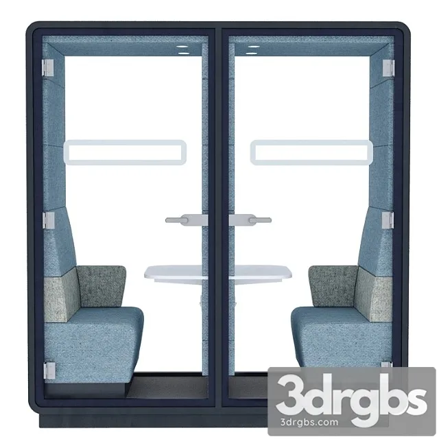 Mikomax Smart Office Hush Twin 3D Model Free